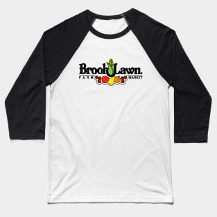 Full Color Brook Lawn Logo Baseball T-Shirt